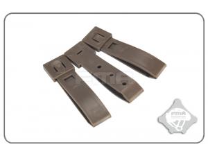 FMA 3"Strap buckle accessory (3pcs for a set)DE  TB1032-DE